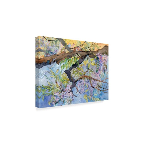 Sharon Pitts 'Wisteria Van Vleck' Canvas Art,18x24